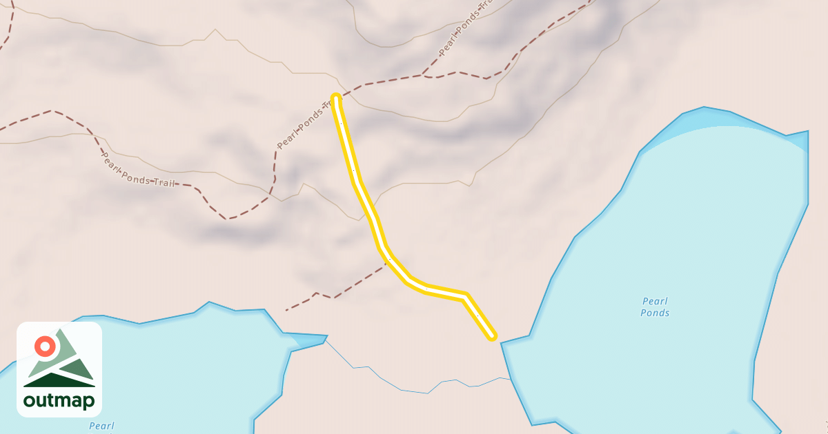 Map of Pearl Ponds Trail