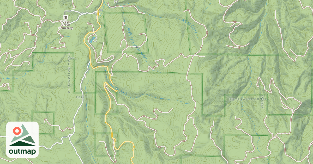 Map of USFS National Forest System Roads {E80A44C9-6343-41A6-A201-44AE635CC0DE}