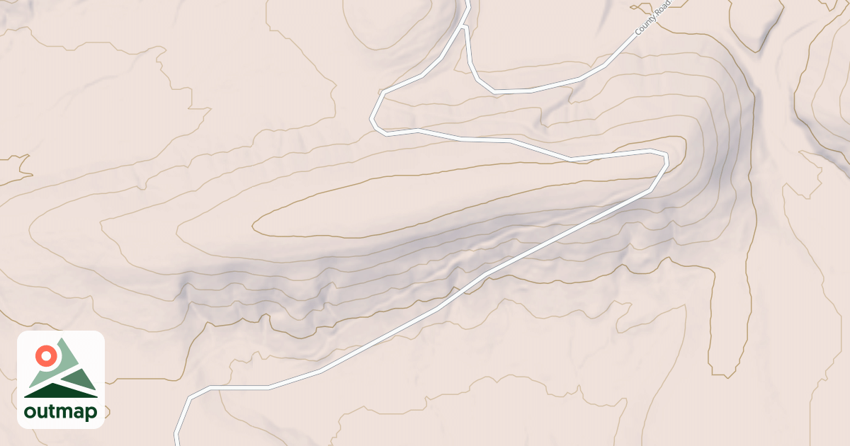 Map of BEDFORD SPUR