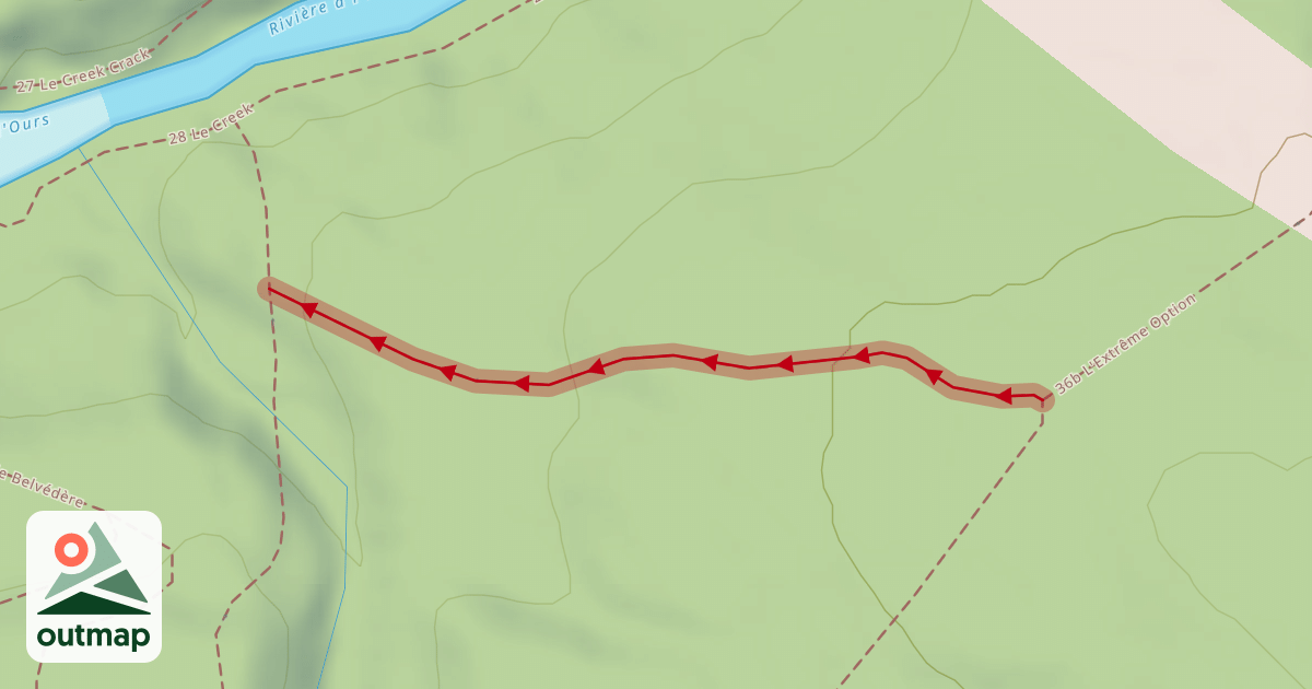 Map of 36a La Petite Option