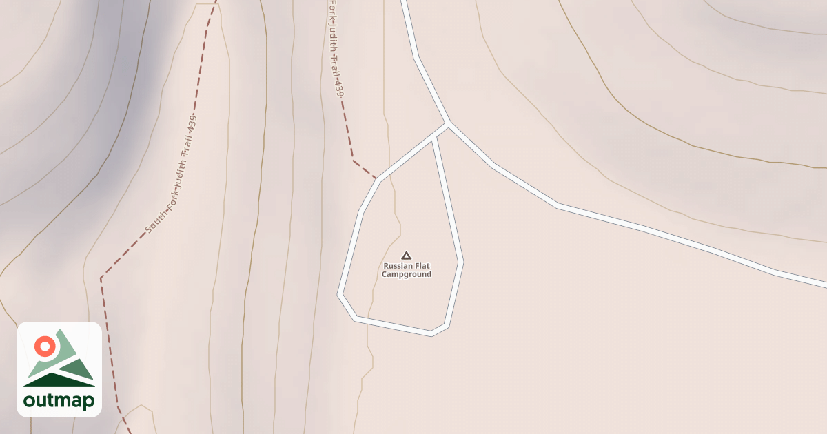 Map of SMITH CREEK WEST