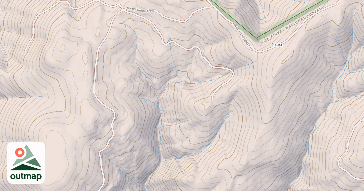 Map of BAKER-MONKEY