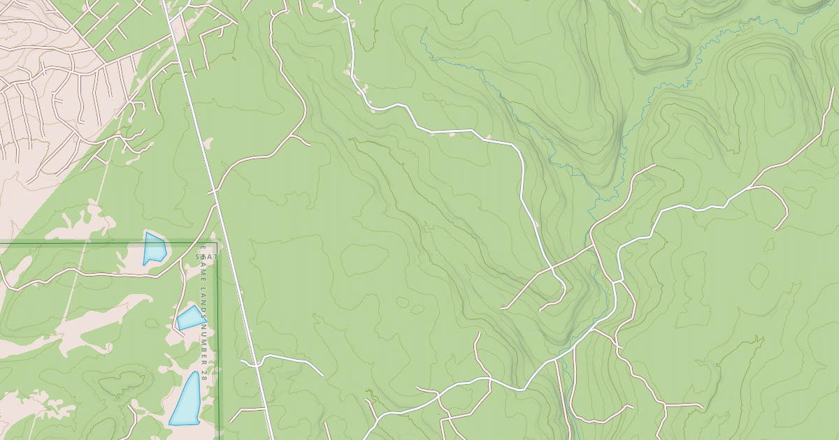 Map preview of TIMBERLINE ATV D LOOP