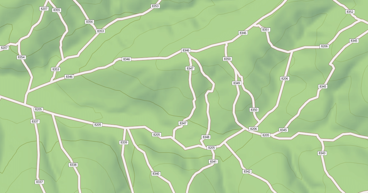 Map preview of USFS Motor Vehicle Use Map Trails 19055