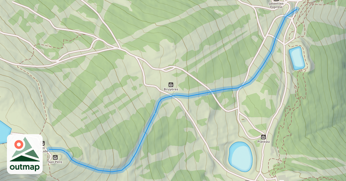 Map of Mermet