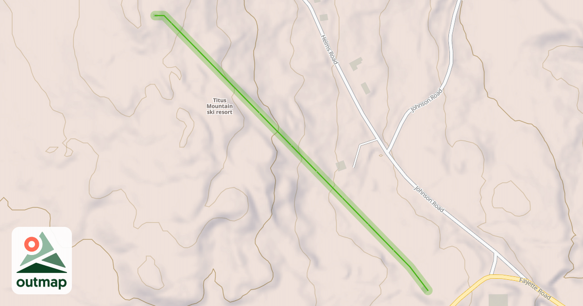 Map of Lift Lane