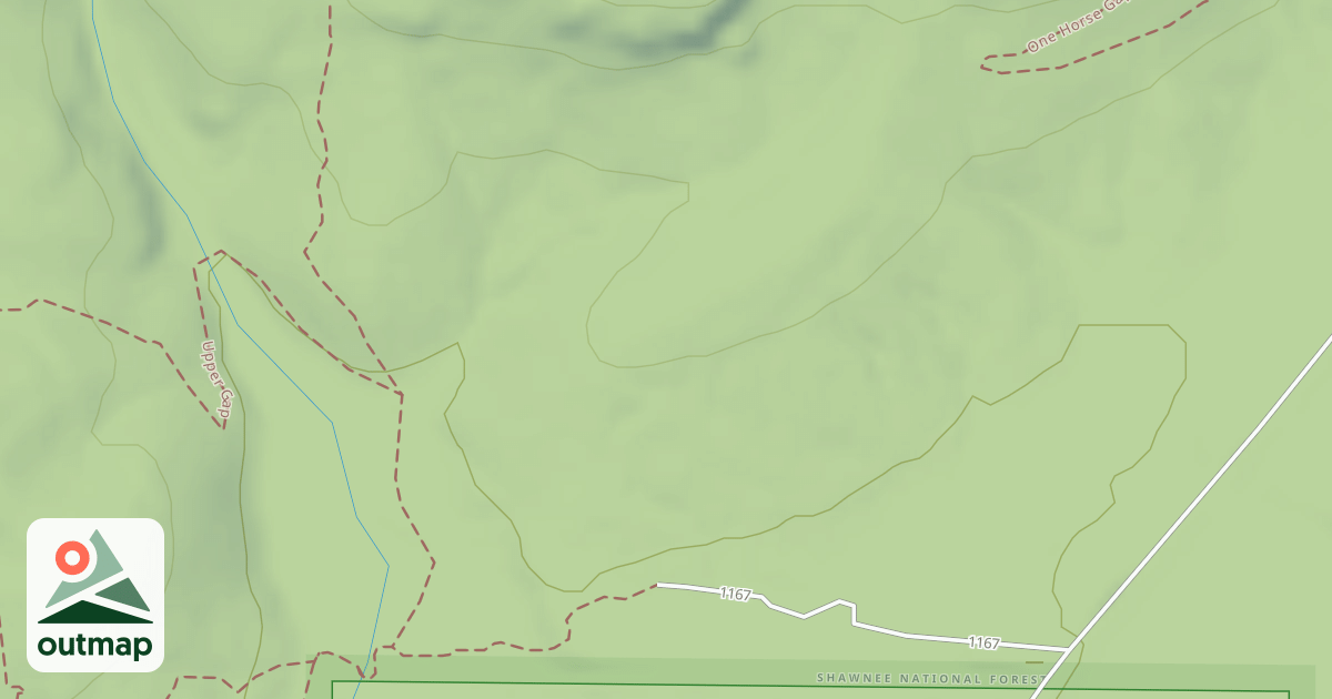 Map of COUNTY ROAD SPUR RD