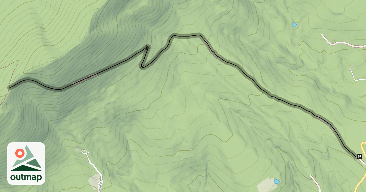 Map of Tuscarora Trail