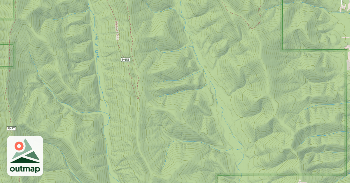 Map of MIDDLE MOUNTAIN