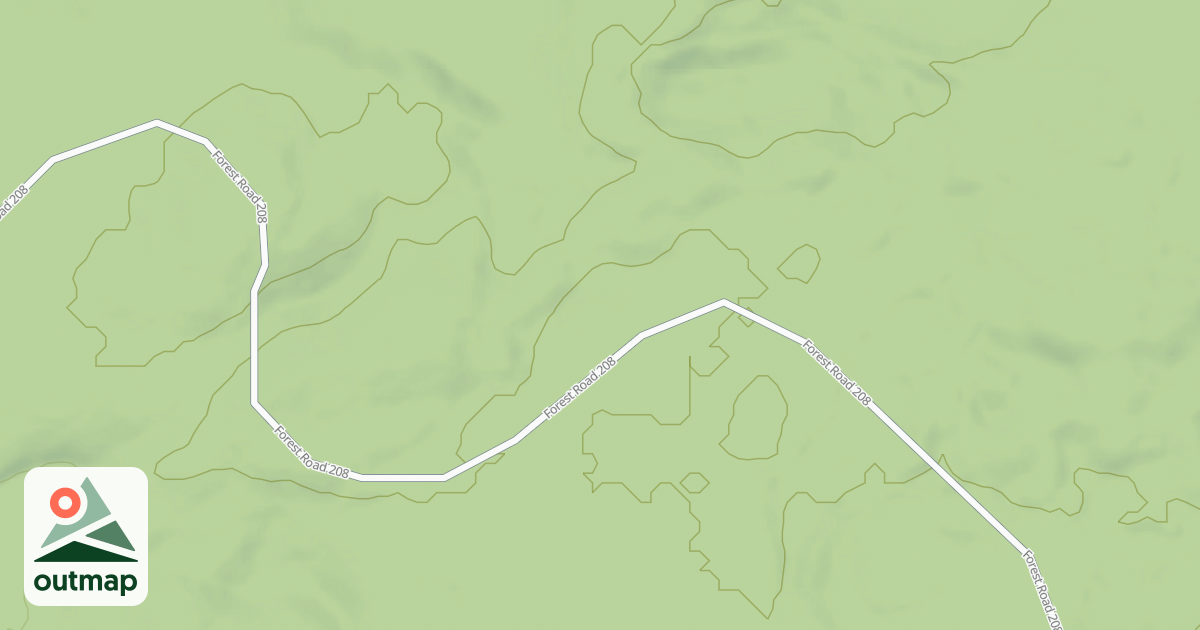 Map of FR 208BB