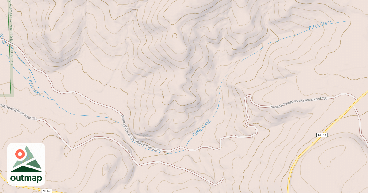 Map of WINCHESTER ROAD