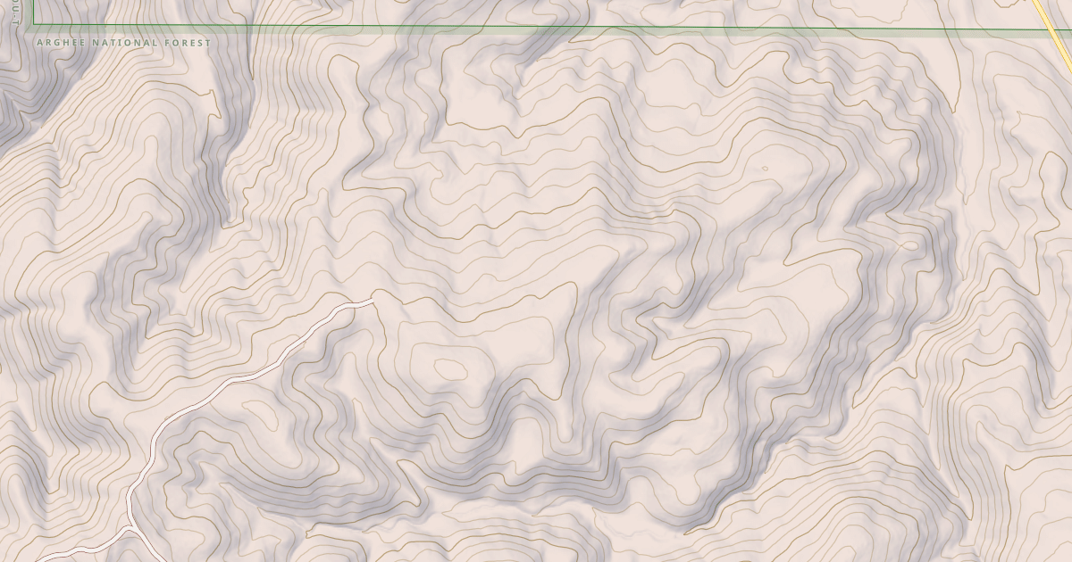 Map preview of UPPER DEEP CREEK RES.