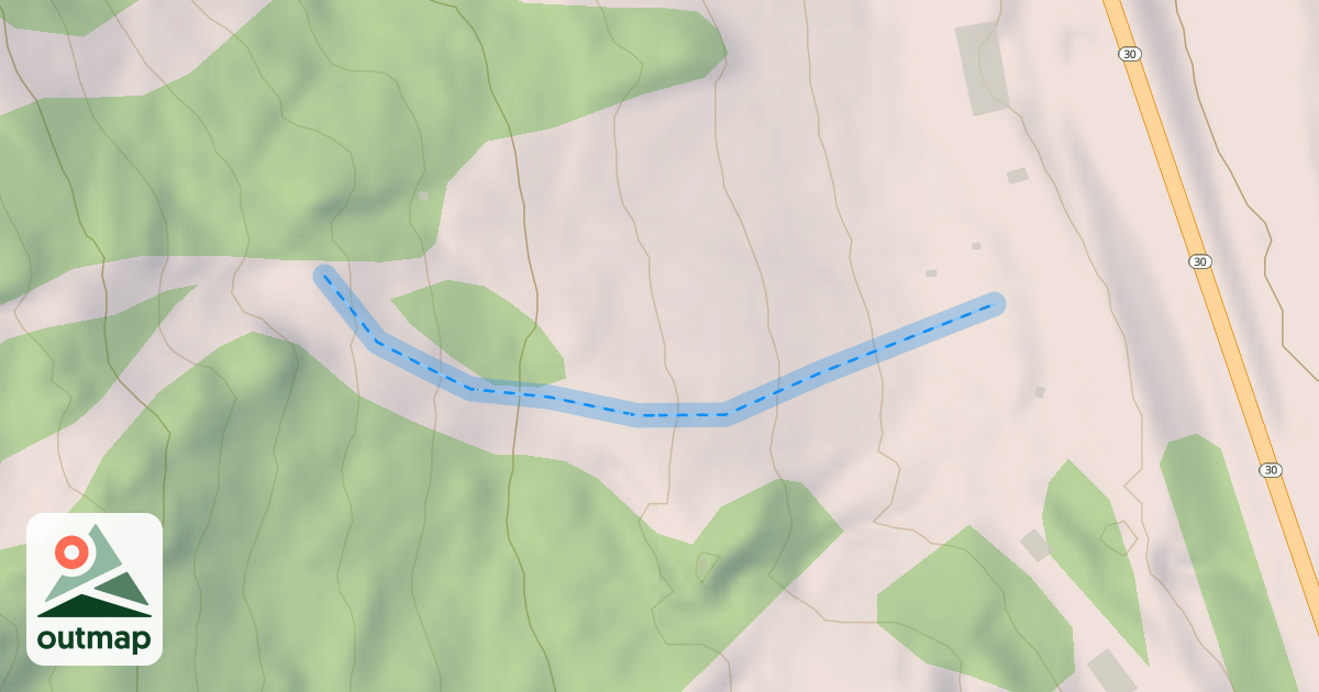 Map of Racing Chute