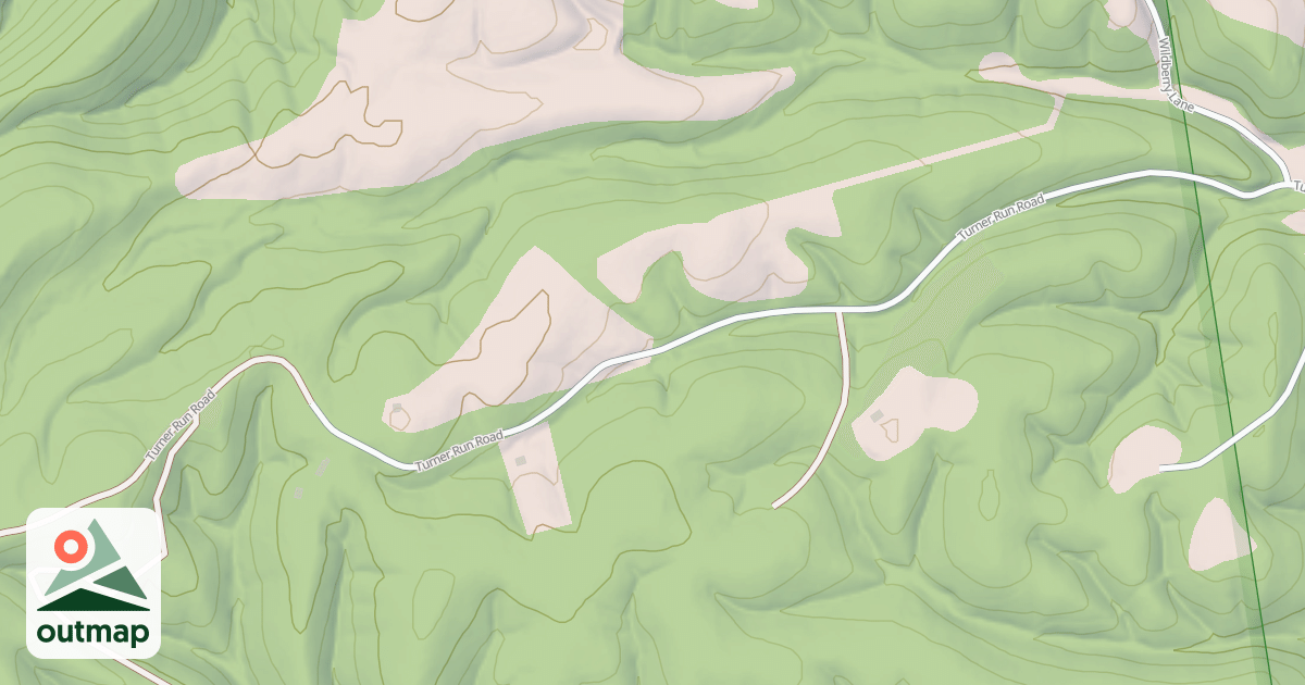 Map of GAULEY RIDGE
