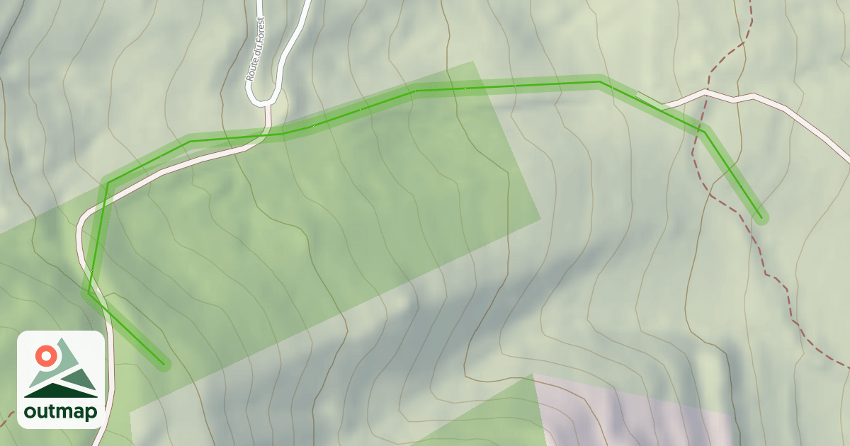 Map of Bouisset
