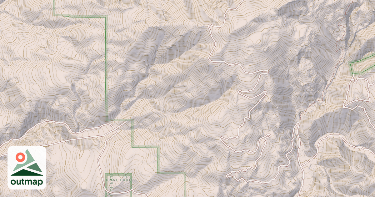 Map of Camp Creek