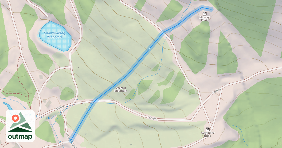 Map of Lower Bowen