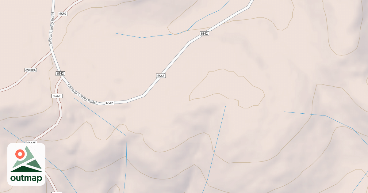 Map of CENTRAL CAMP T9