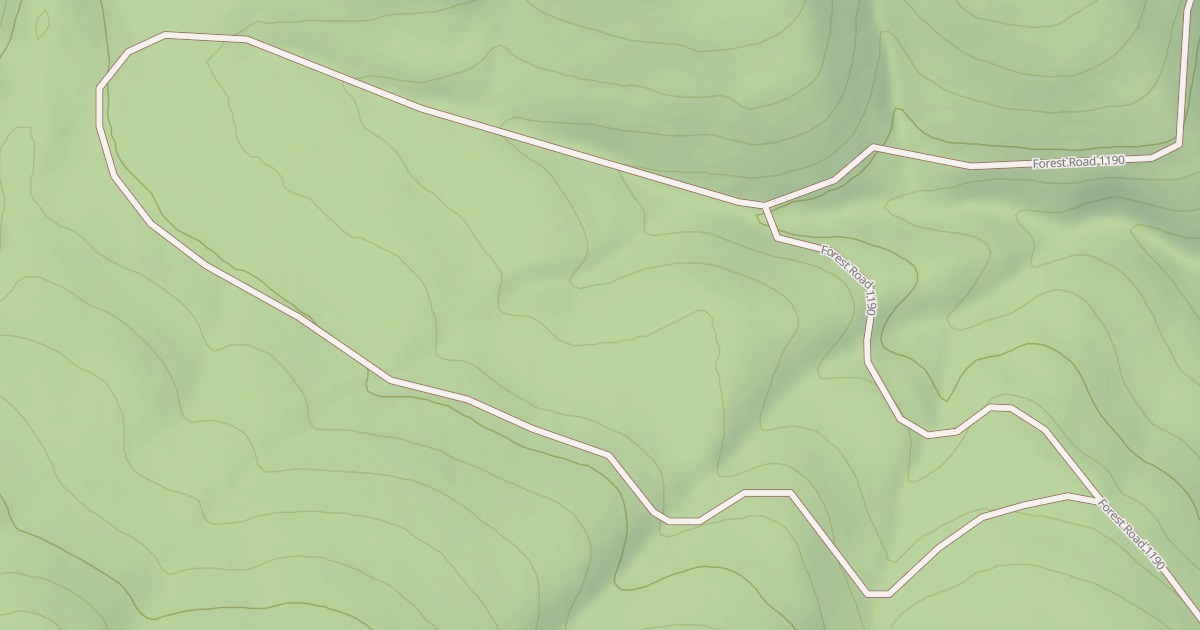 Map preview of USFS Motor Vehicle Use Map Roads {41BA2476-CCC8-488F-A292-1726DD389268}