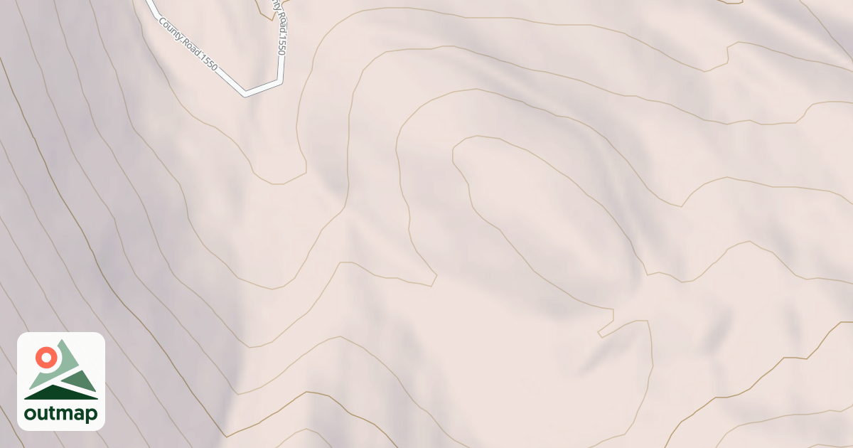 Map of HORSESHOE SPUR