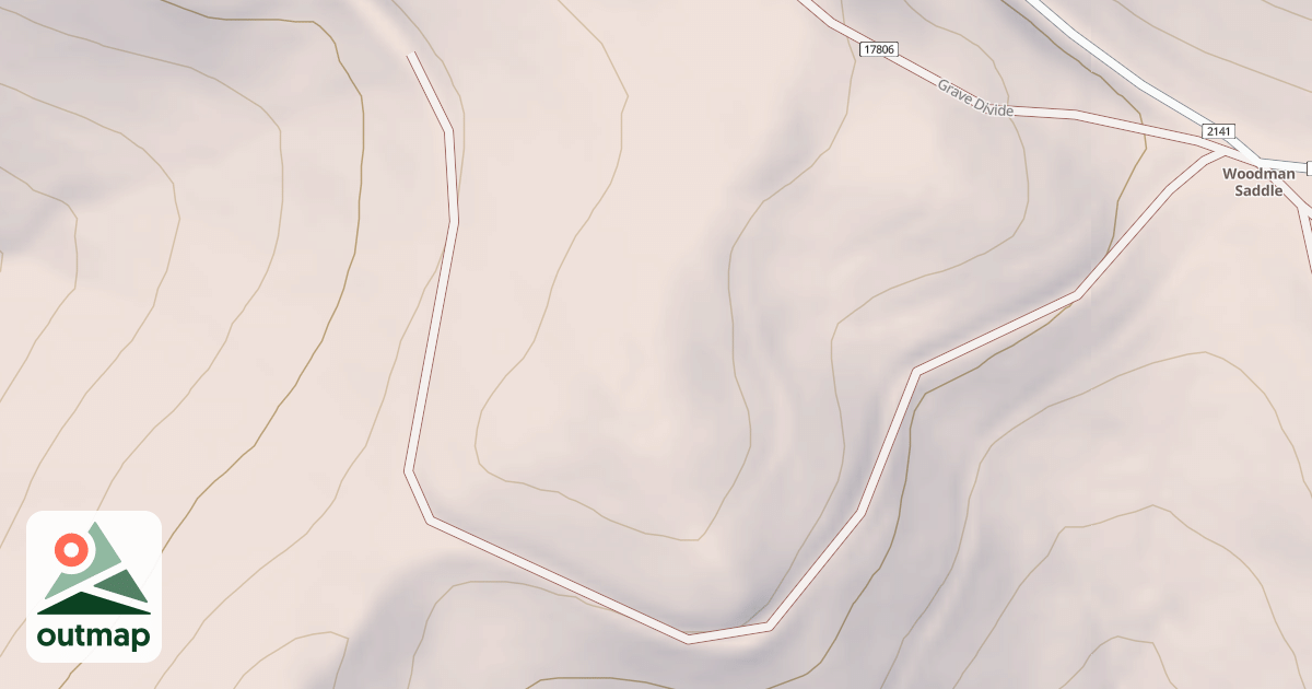 Map of BLUE MOUNTAIN