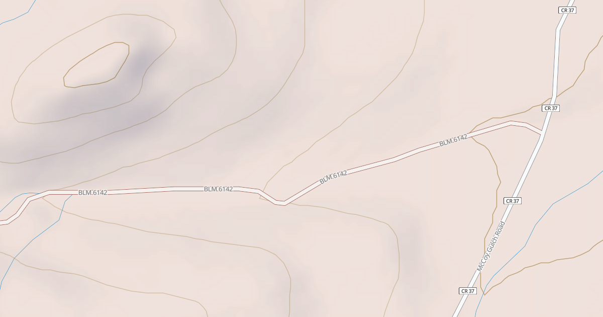 Map preview of BLM National GTLF Public Motorized Roads e7764973-5063-4f17-8236-cb4e42d8c47a