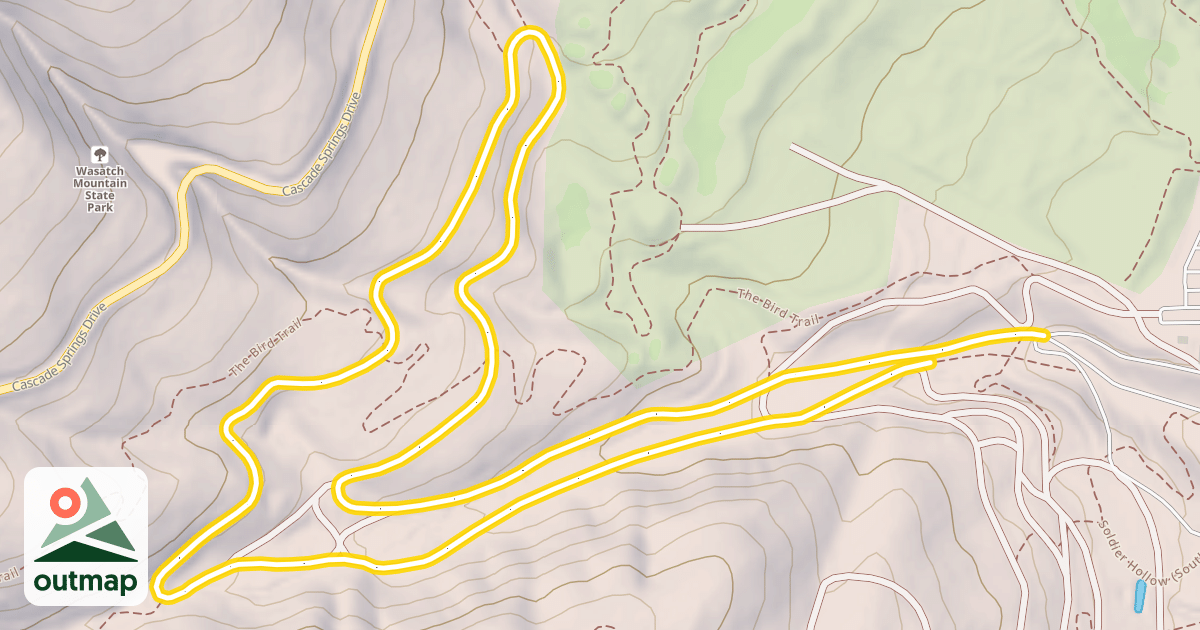 Map of Upper Hollow