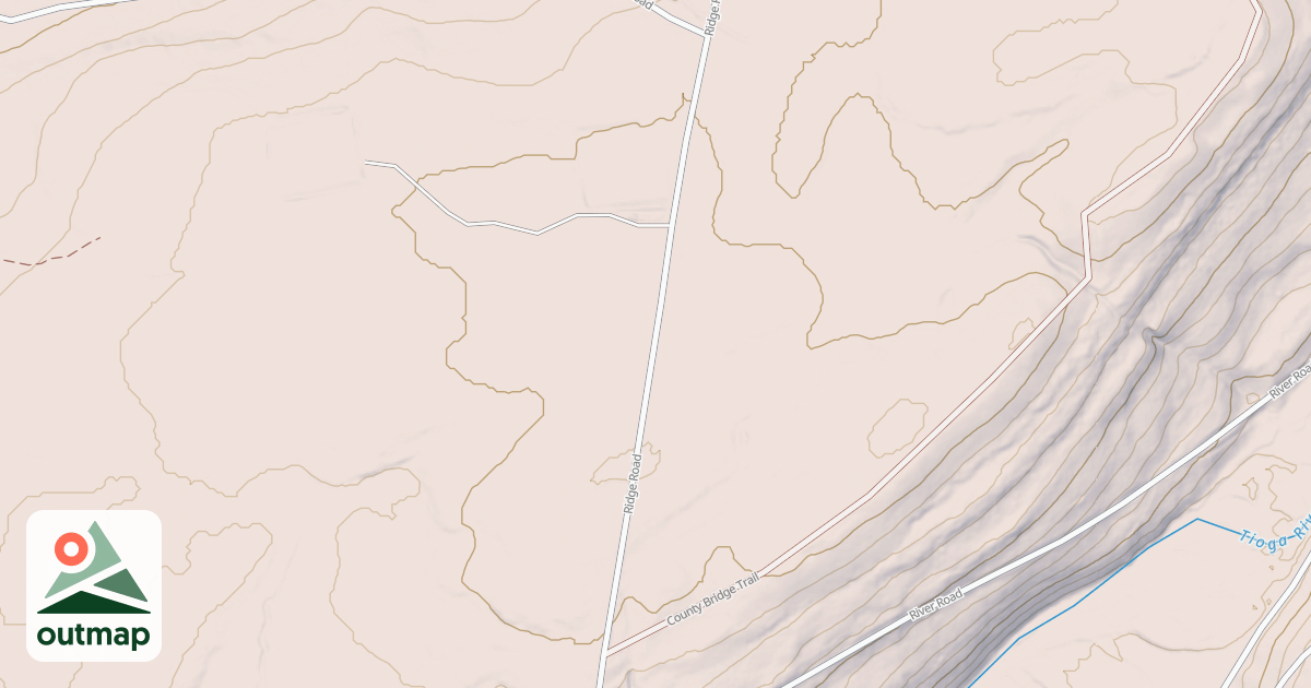 Map of Armenia Mountain Snowmobile Trails