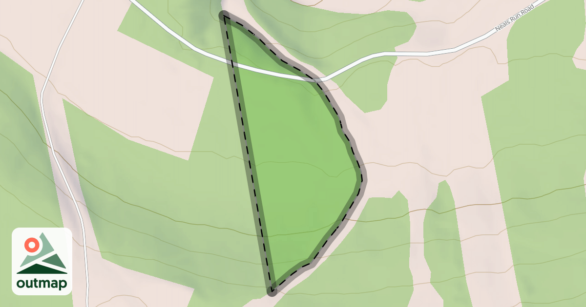 Map of Turtle Claw Glades