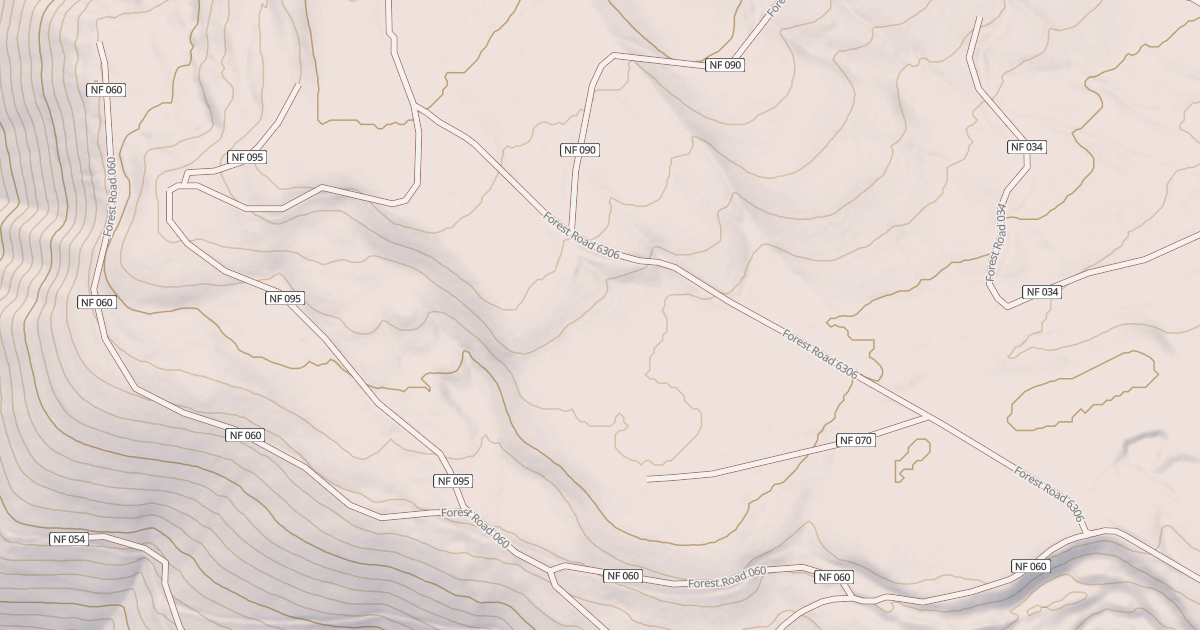 Map preview of USFS National Forest System Roads {ADAFEBE8-1EEF-4D28-9EF7-B998E833CBC9}