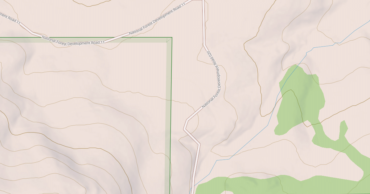 Map preview of USFS National Forest System Roads {5621943F-8AB0-465F-97A1-EF41676776C3}