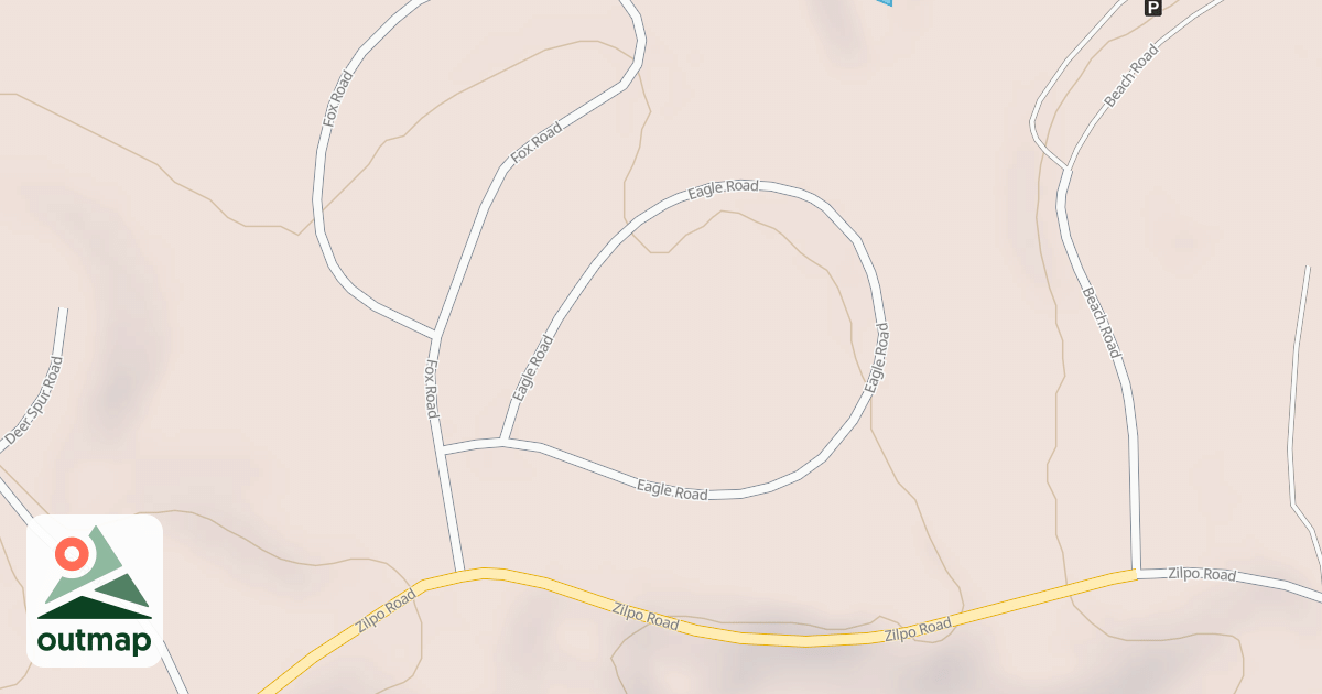 Map of ZILPO REC. AREA E LOOP