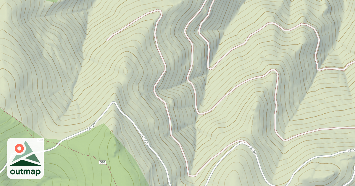 Map of (FDR) SE BLACK BEAR POINT