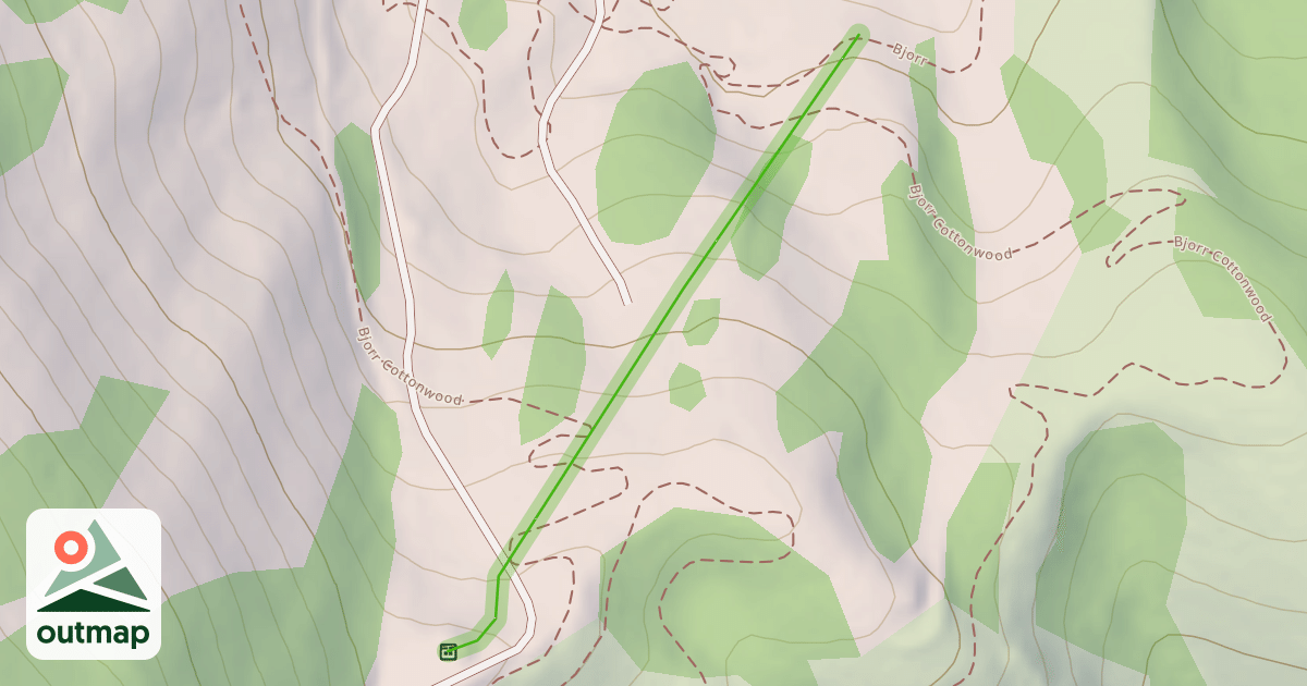 Map of Jump Hill