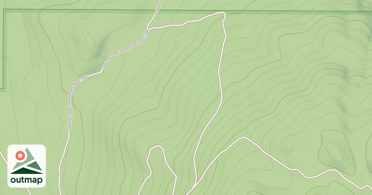 Map of BLACK BUTTE HILLS B