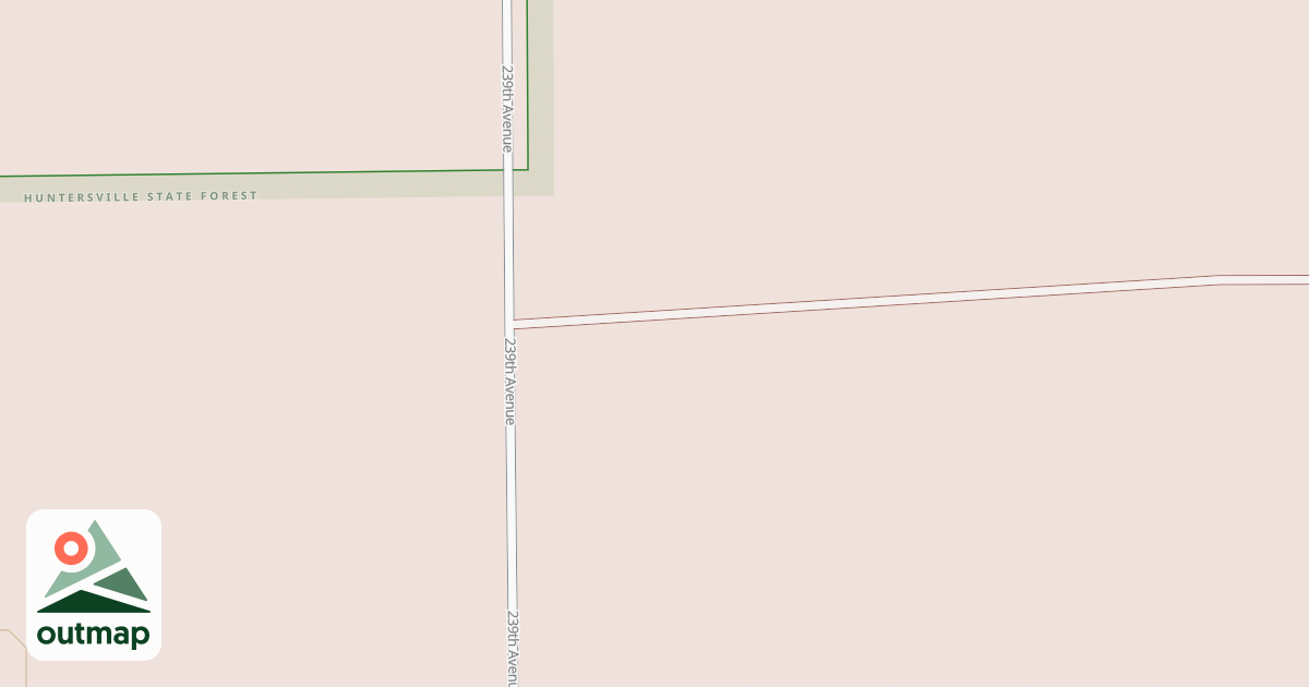 Map of Huntersville Trail