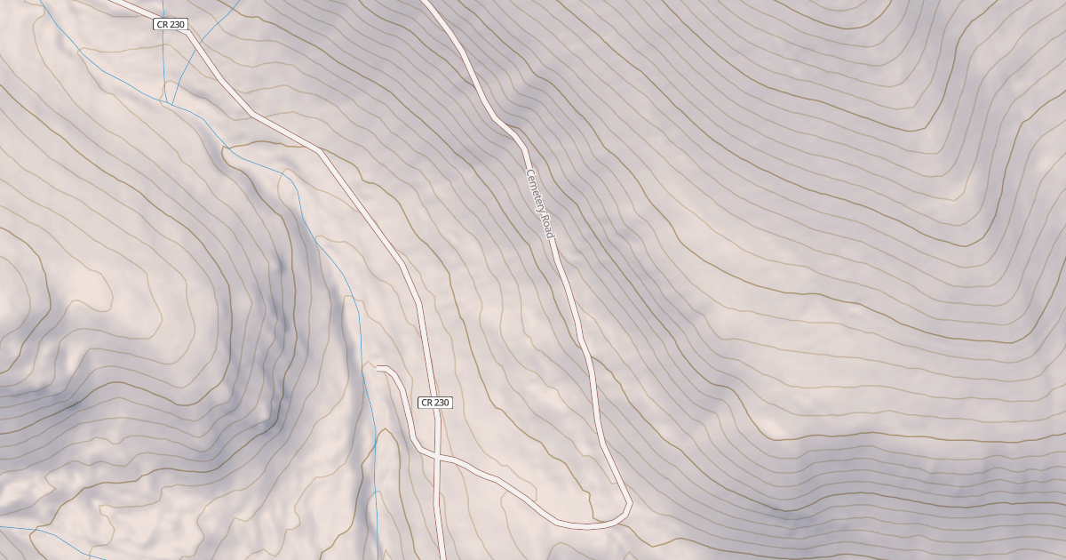 Map preview of CEMETERY