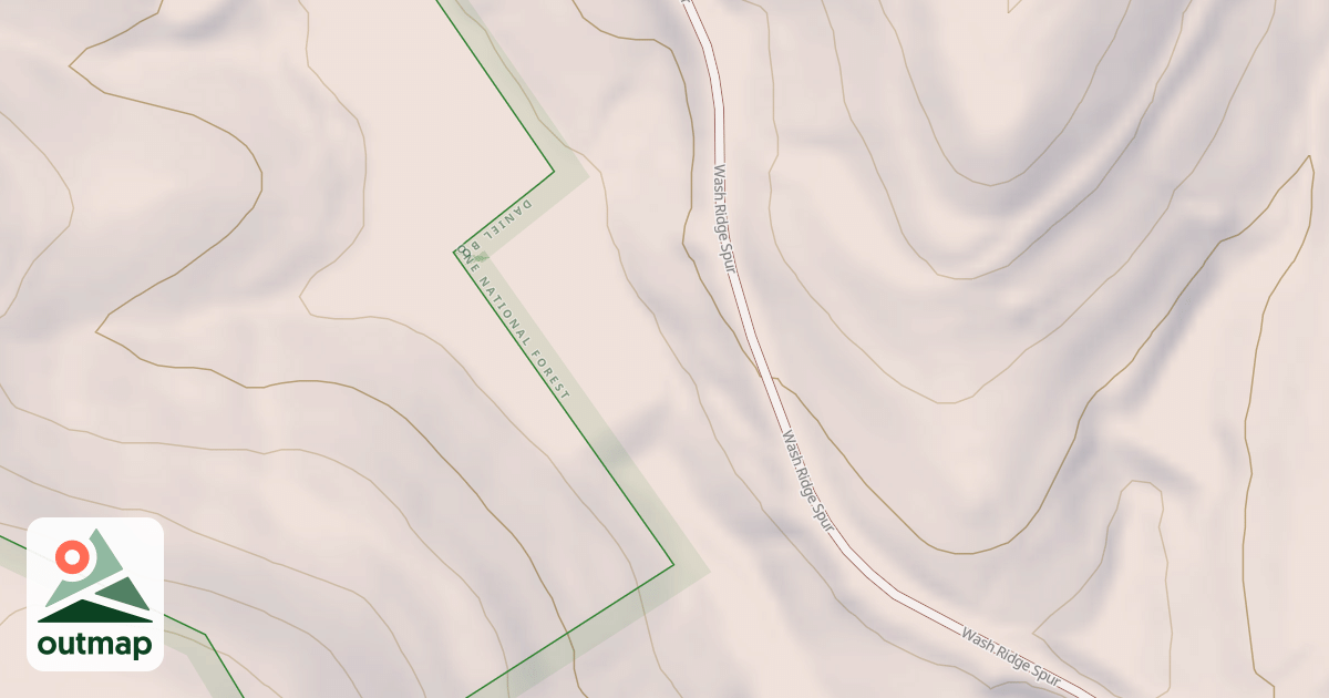 Map of WILDCAT HALF DAM