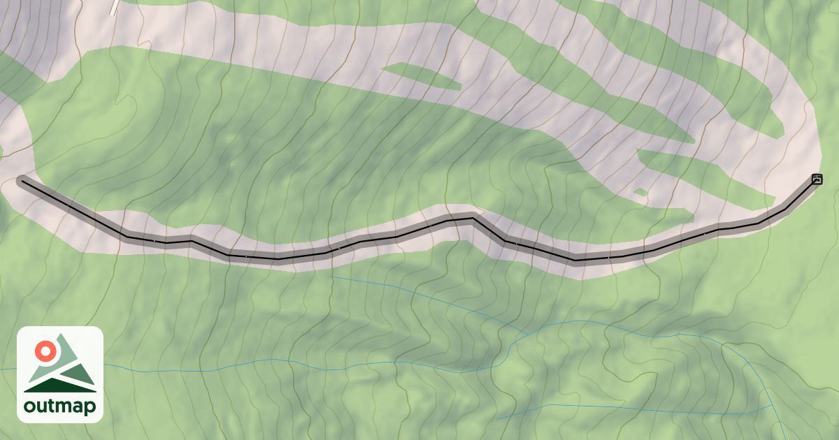 Map of Hodson's Cut
