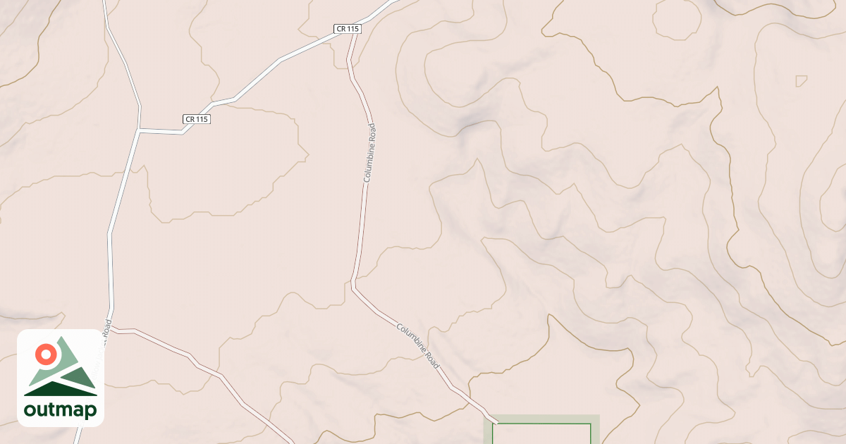 Map of COLUMBINE