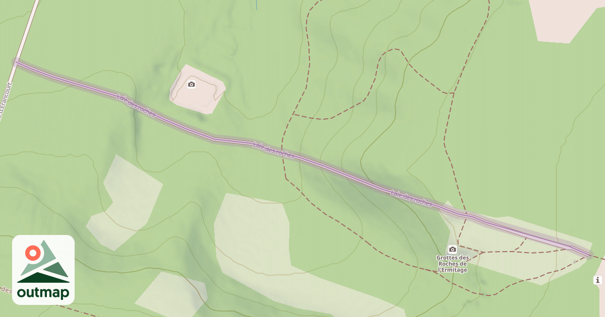 Map of Laie des roches