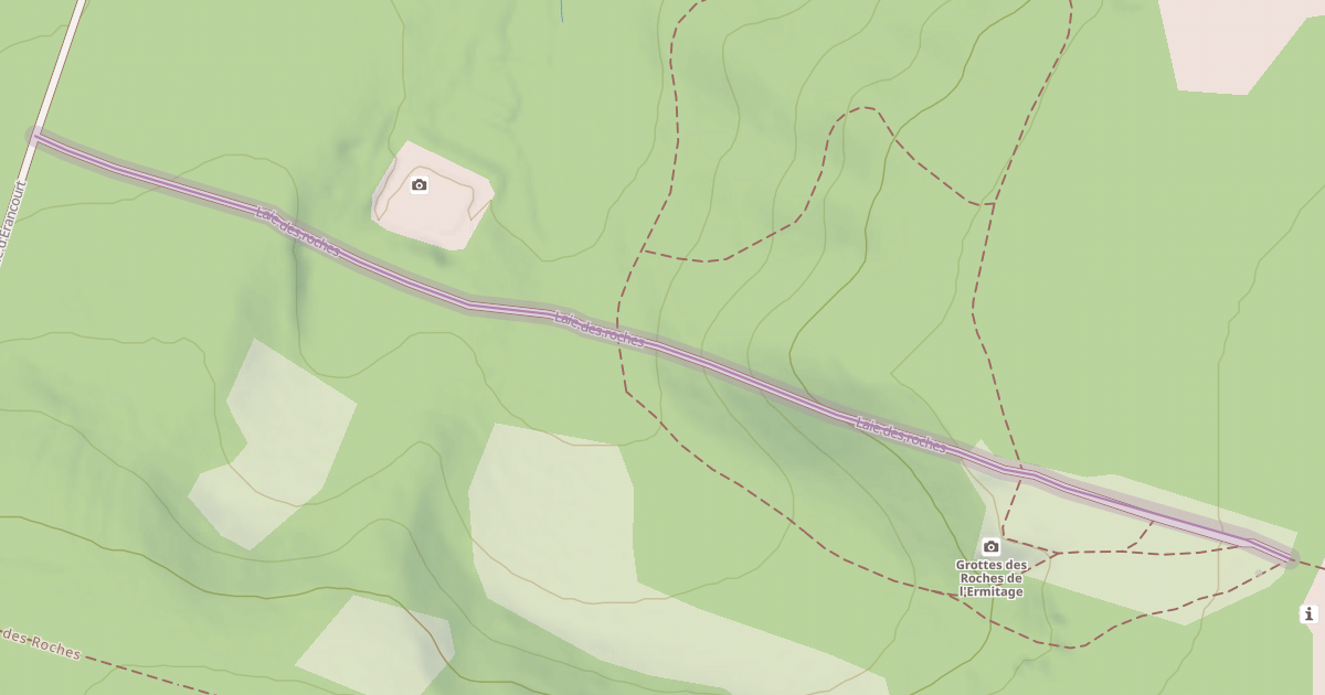 Map preview of Laie des roches