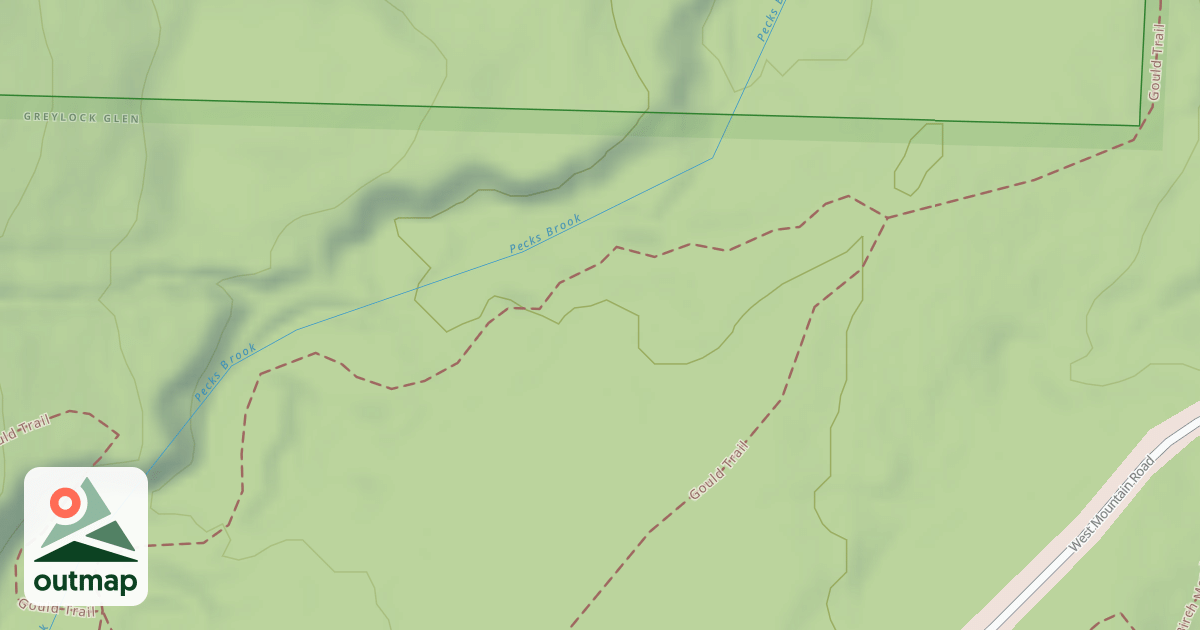 Map of Gould Trail
