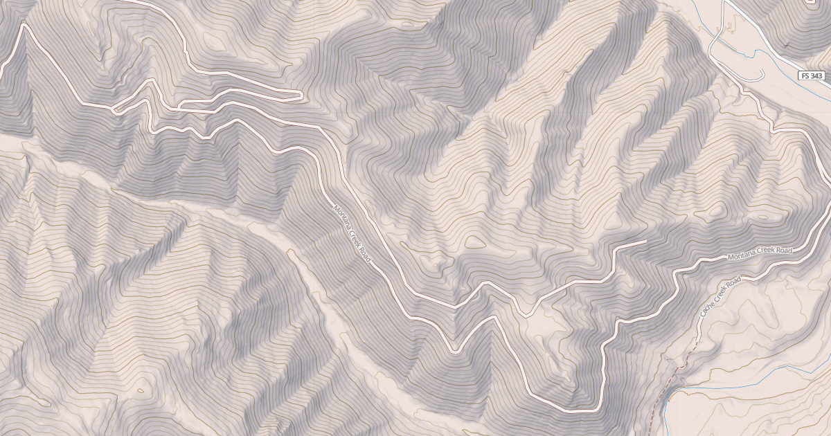 Map preview of MONTANA CREEK
