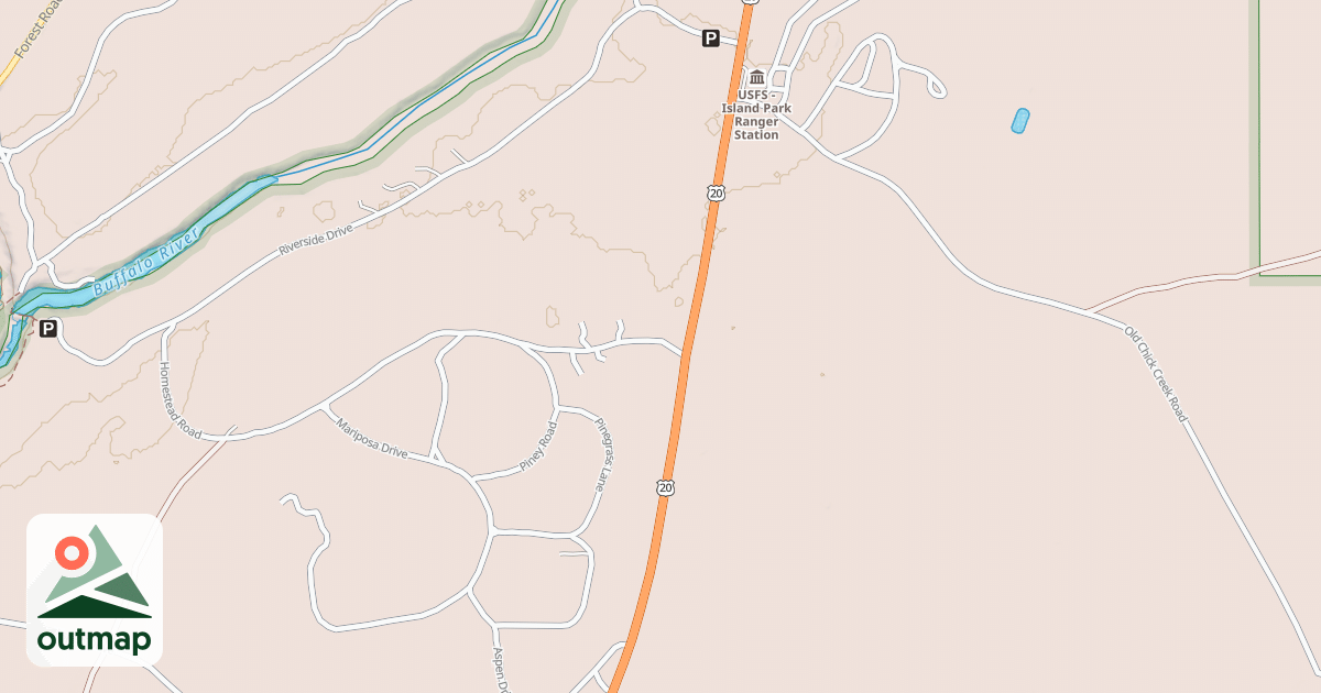 Map of Ponds Trail C