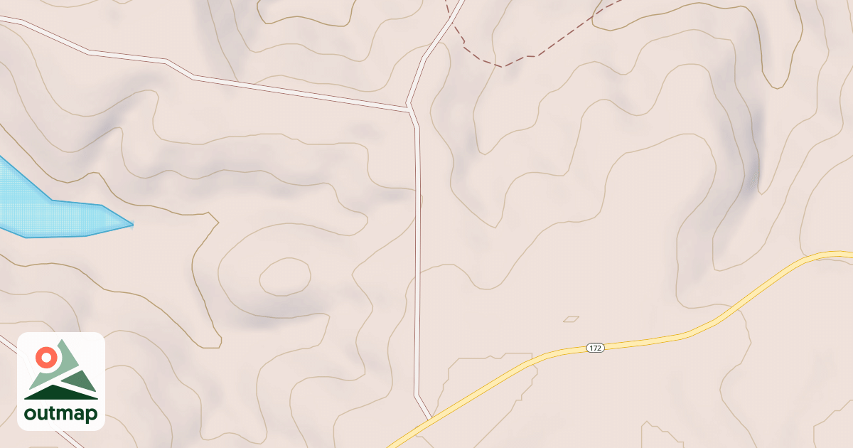 Map of BROWN FORD