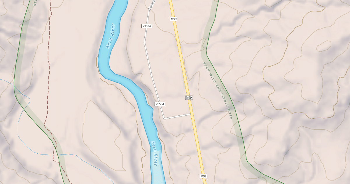 Map preview of CHAMISE FLAT