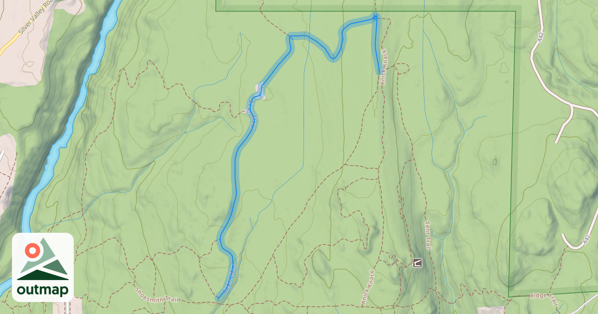 Map of Bear Claw