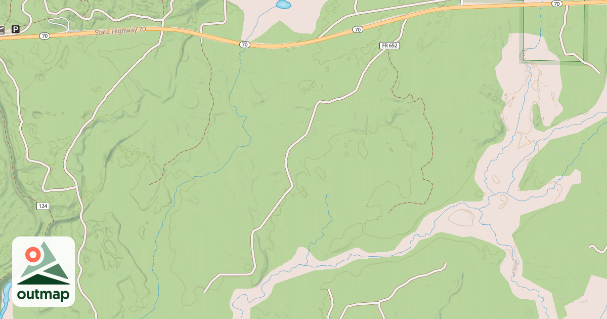 Map of FR 652