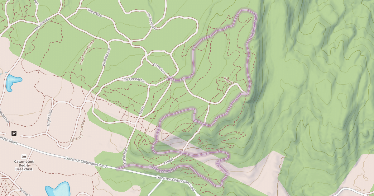 Map preview of Indian Lookout